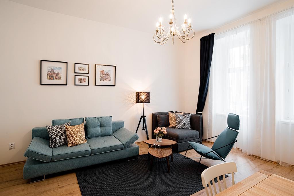 Apartment Gesse Brezinova Prag Eksteriør billede